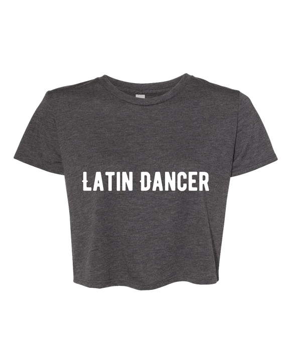 Latin Dancer Flowy Crop Tee