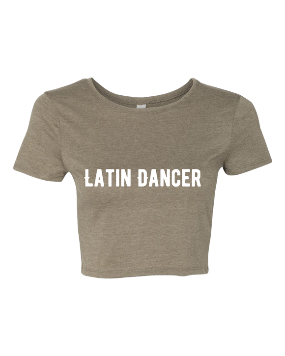Latin Dancer Crop Tee