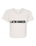 Latin Dancer Flowy Crop Tee